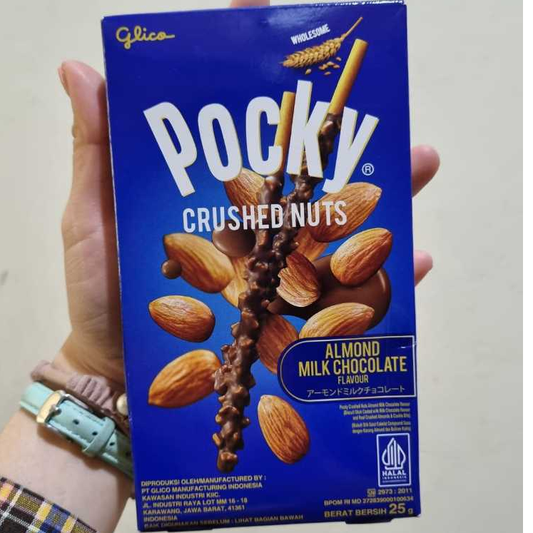 

Pocky crushed nuts / Pocky almond / Pocky almond milk chocolate 25g