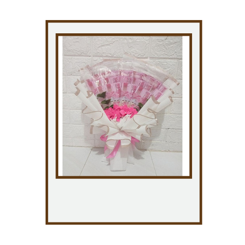 BUKET UANG ASLI / MONEY BOUQUET ISI 500.000 & 800.000