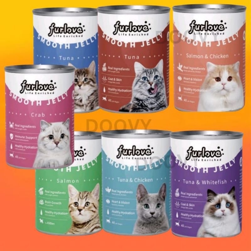 FURLOVE KALENG 380GRAM CAT FOOD CANNED MAKANAN KALENG KUCING FURLOVE 380GRAM MAKANAN KUCING FURLOVE 