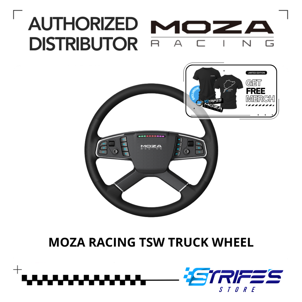 Moza Racing TSW Truck Wheel Simulator ETS2 ETS Stir Truk Bus Not G29