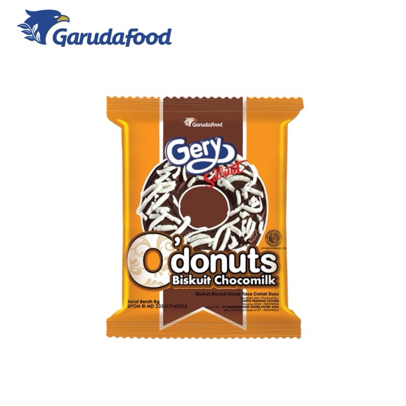 

Gery O donuts Isi 2 RENCENG / 24 sachet