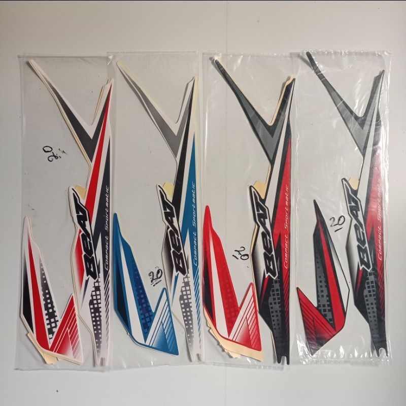 Stiker Striping Honda Beat New 2020 - List Stiker Standar Beat New 2020 - Striping Standar Beat New 