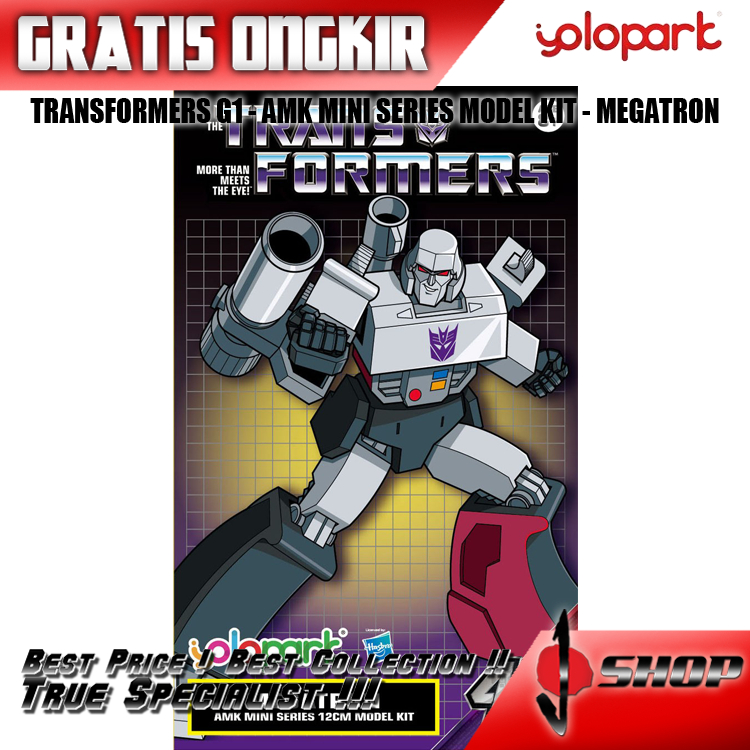 YOLOPARK TRANSFORMERS G1 - AMK MINI SERIES MODEL KIT - MEGATRON