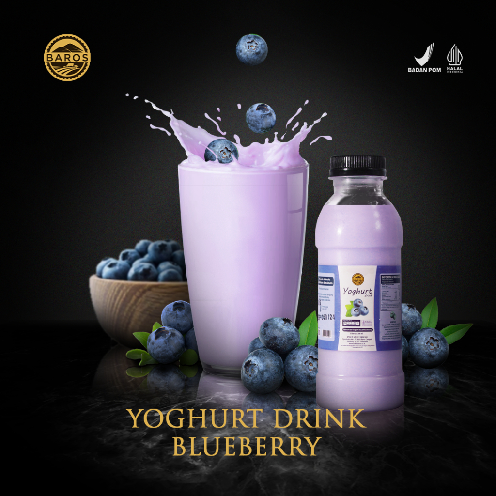 

Baros Yoghurt Drink 200 ml - Blueberry