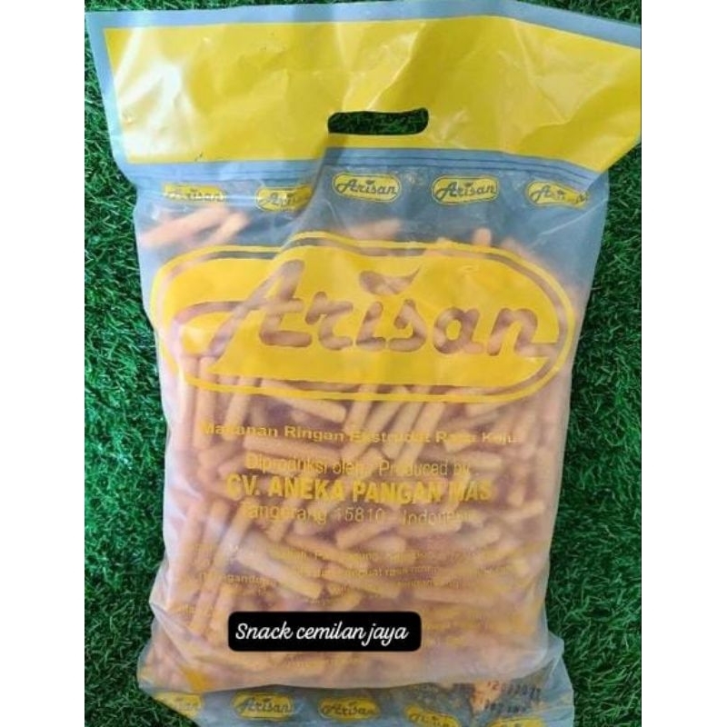 

STICK ARISAN RASA KEJU KEMASAN JUMBO 400GR/STICK KEJU/SNACK CEMILAN