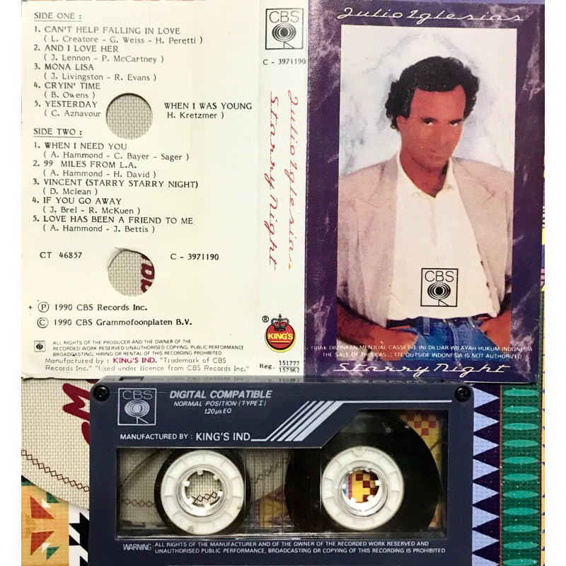 KASET PITA JULIO IGLESIAS