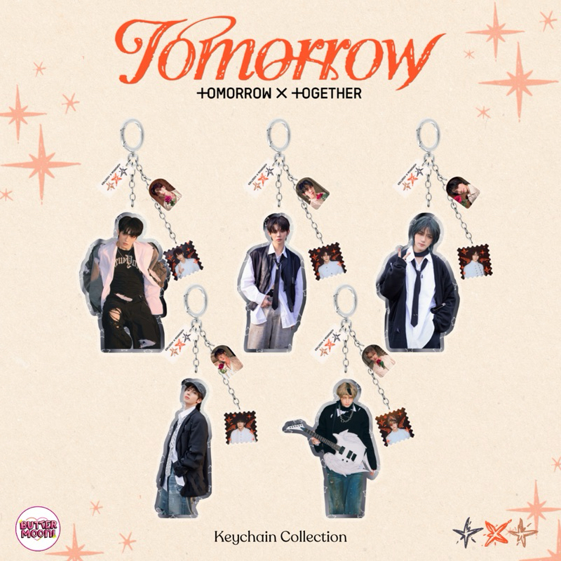 TXT Tomorrow Keychain Collection Gantungan Kunci TXT Fanmade