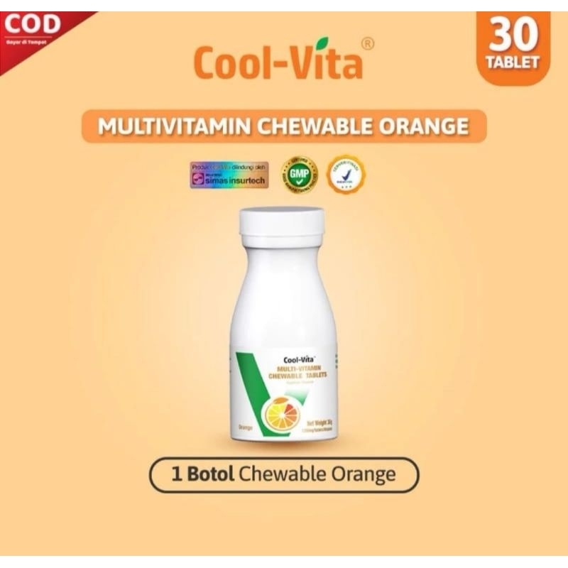 Paket (COD +ORI)Coolvita Penggemuk Badan Multivitamin ,Suplemen Makanan, Penambah Nafsu