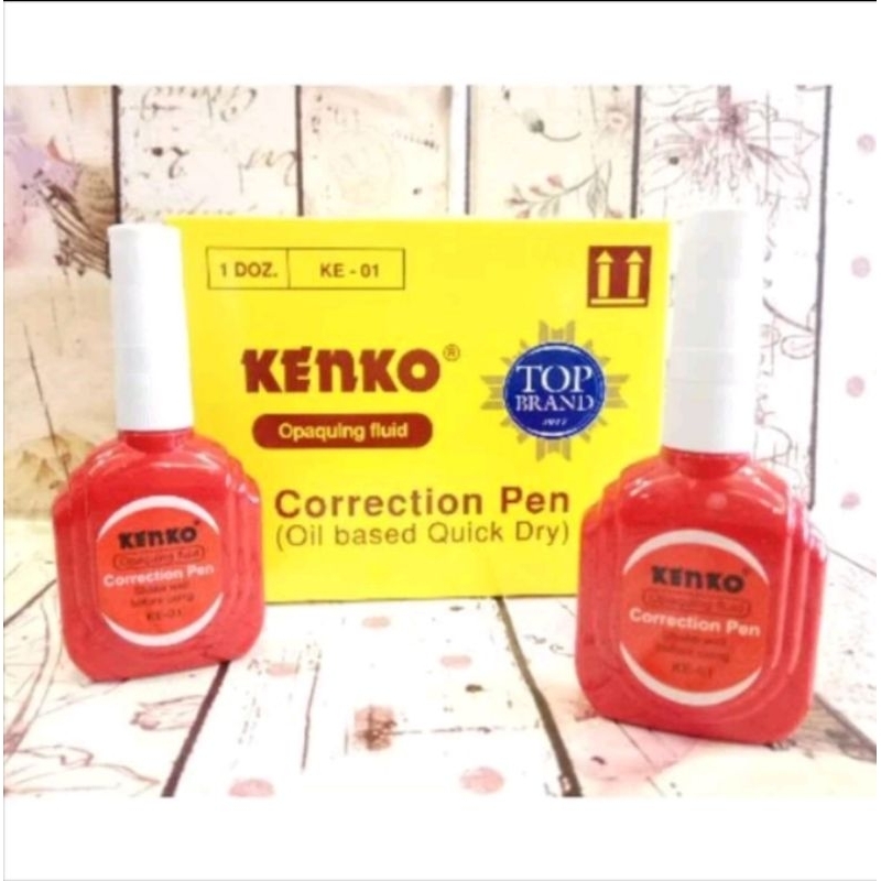 

KENKO - tip ex ke-01 cair - correction pen harga 1 pcs