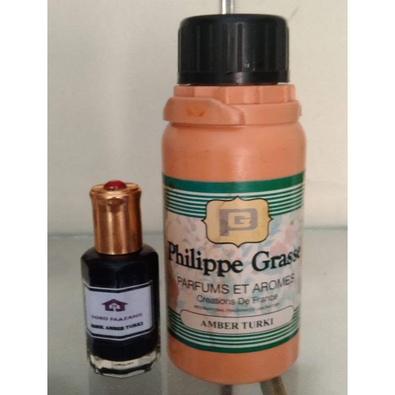 MISIK HITAM AMBER TURKI By Philippe Grasse 3 ml, 6 ml, dan 12 ml