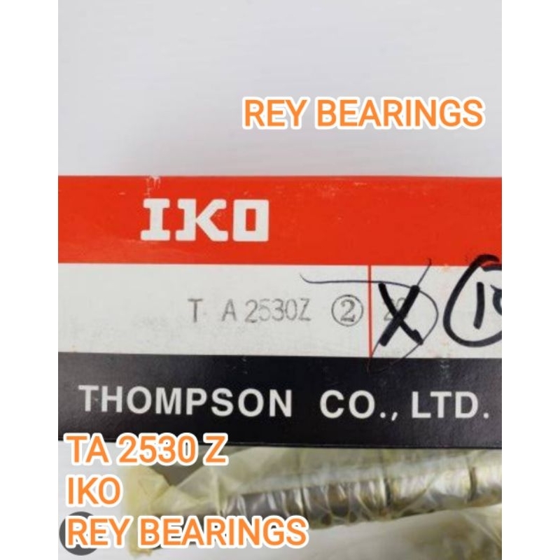 Needle bearing TA 2530 Z persamaan HMK 2530 merk IKO