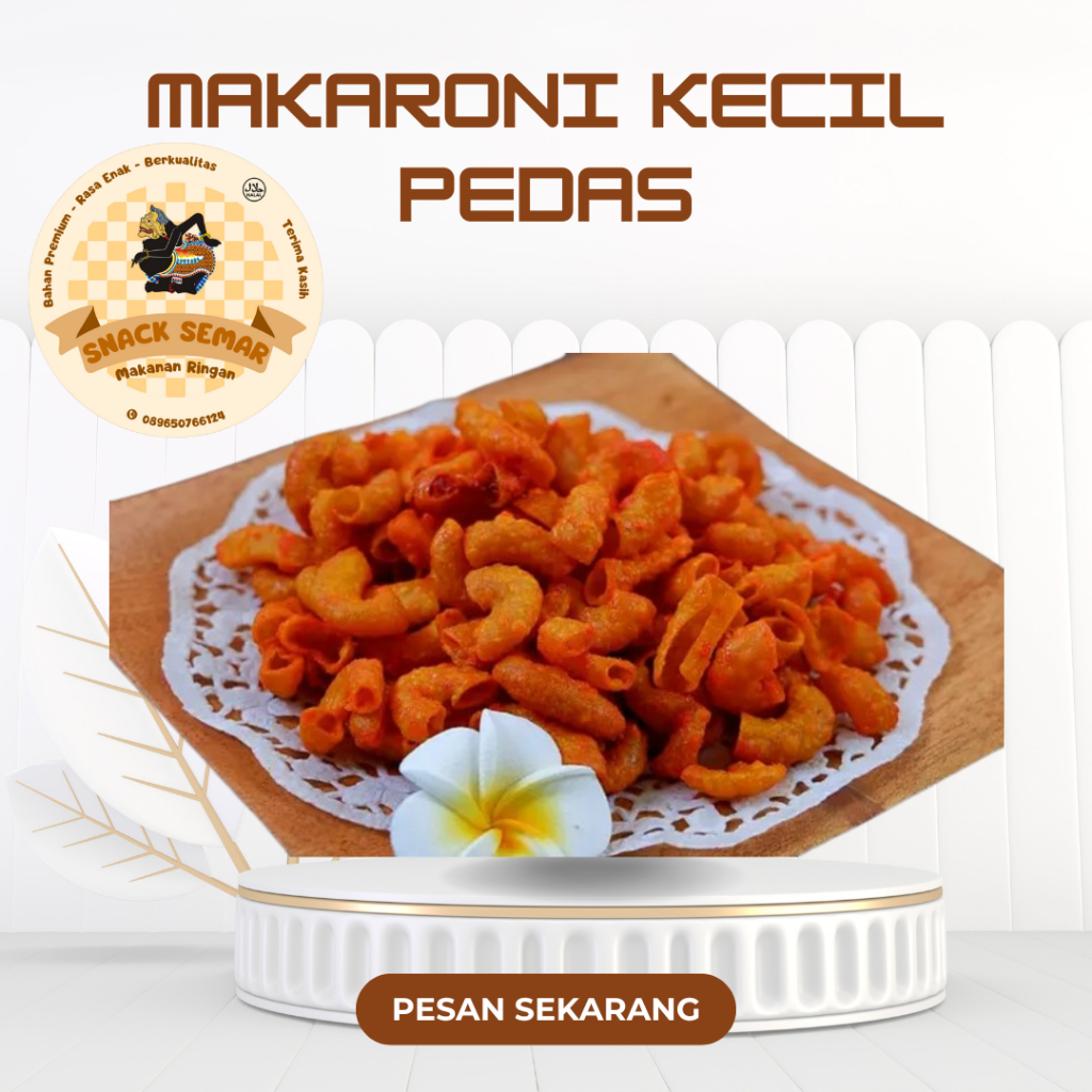 

Makaroni Pedas Kecil Makanan Ringan