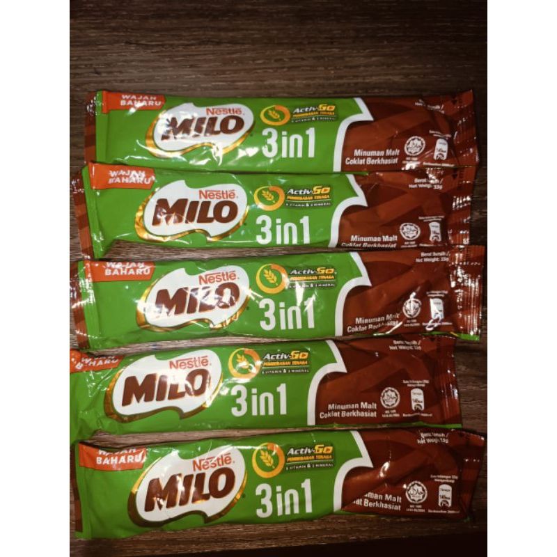 

Milo Stik Malaysia 33gram Eceran Minuman Coklat Berkhasiat