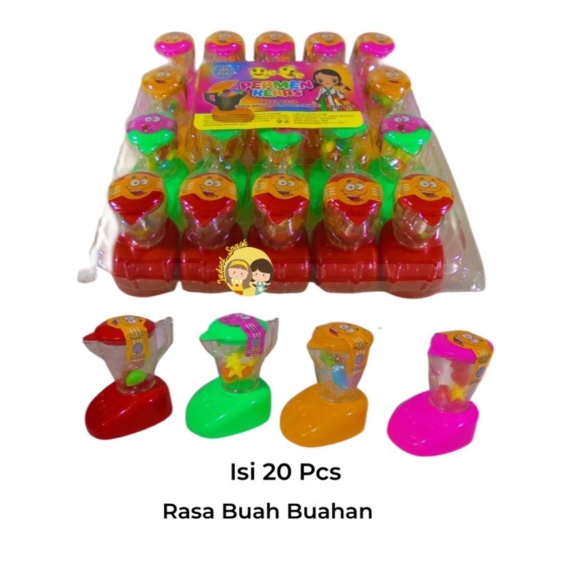 

GROSIR - Permen Blender isi 20 x 10 Gr Rasa Buah by Jadoel_Snack