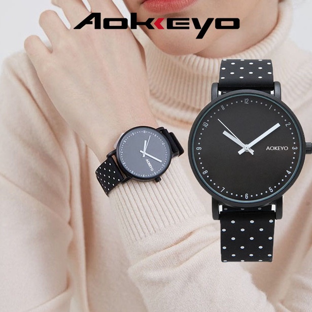 SIAP KIRIM AOKEYO Y55 Jam Tangan Wanita Anti Air Original Analog Jam Tangan CewekFree BOXKartu