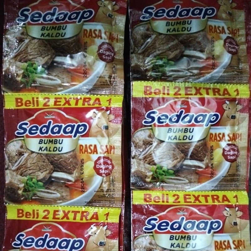 

sedap bumbu kaldu rasa sapi 1 renteng