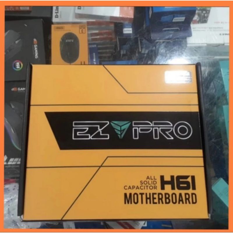 MOTHERBOARD EZPRO H61 M. 2 NVME DDR3 LGA 1155