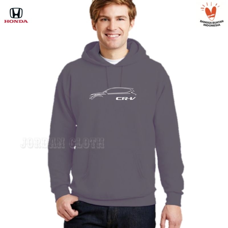 Hoodie Jaket Sweater Mobil Honda CR-V