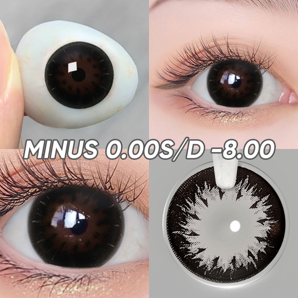 READY COD Magister Softlens Minus 145mm  sd 8 lensa kontak warna Soflens minus Korea soflen minus so