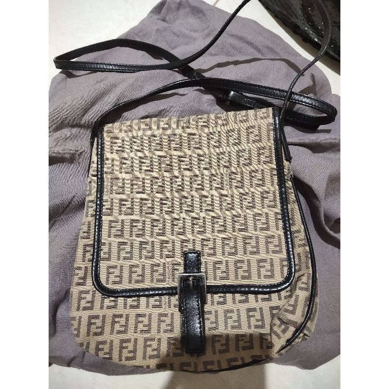 Fendi Zucca Baguette Authentic