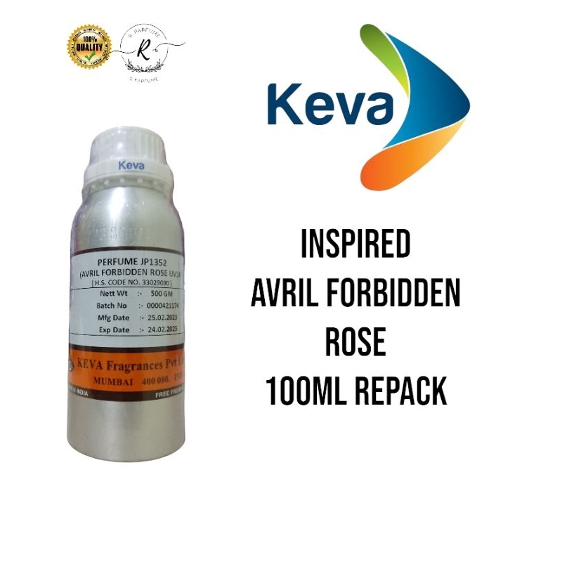 Bibit Parfum Avril Forbidden Rose By keva 100ml