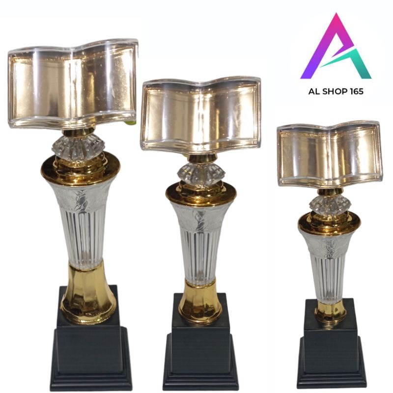 Trophy piala manasik MTQ set juara 123