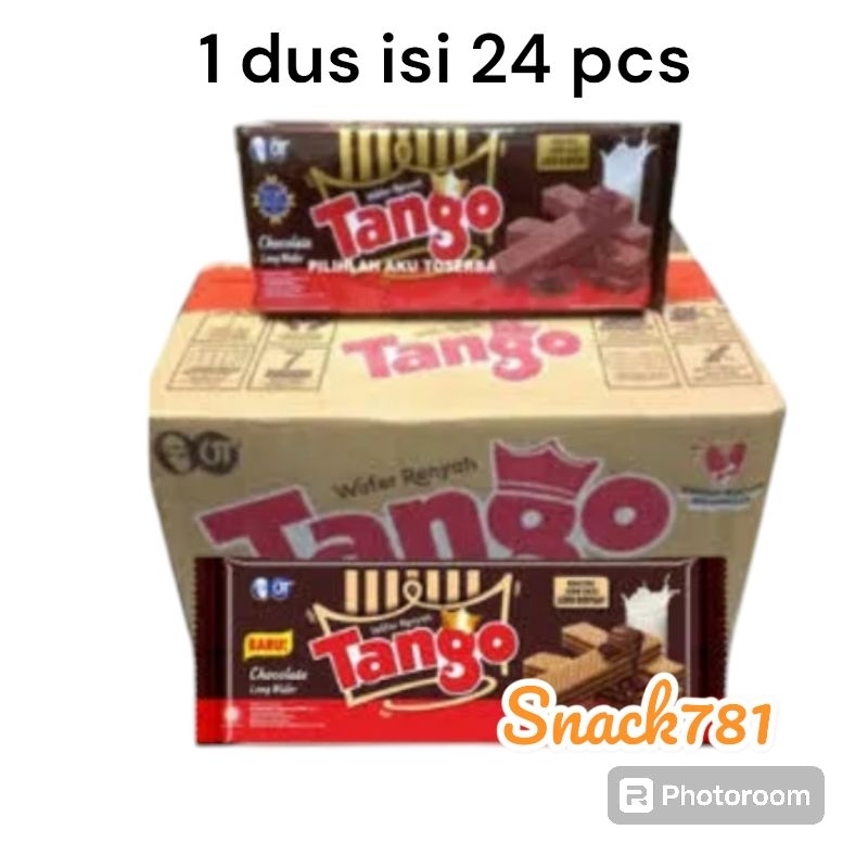 

wafer tango 110 gram 1 dus isi 24 pcs