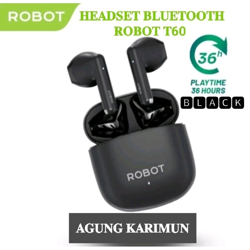 HEADSET BLUETOOTH ROBOT T60ORIGINAL100%