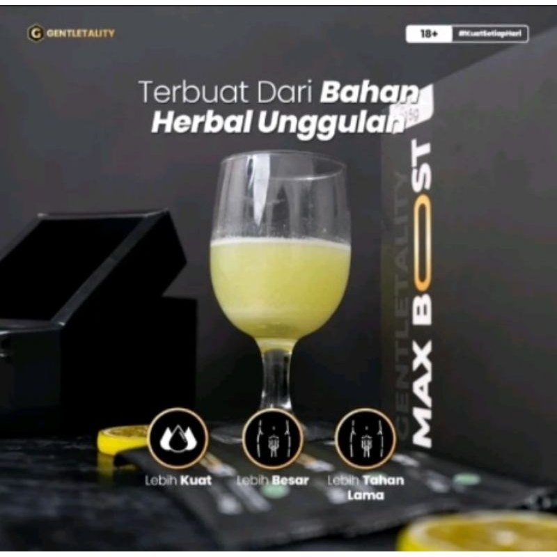 MAX BOOST VP RASA KOPI 2 SACHET