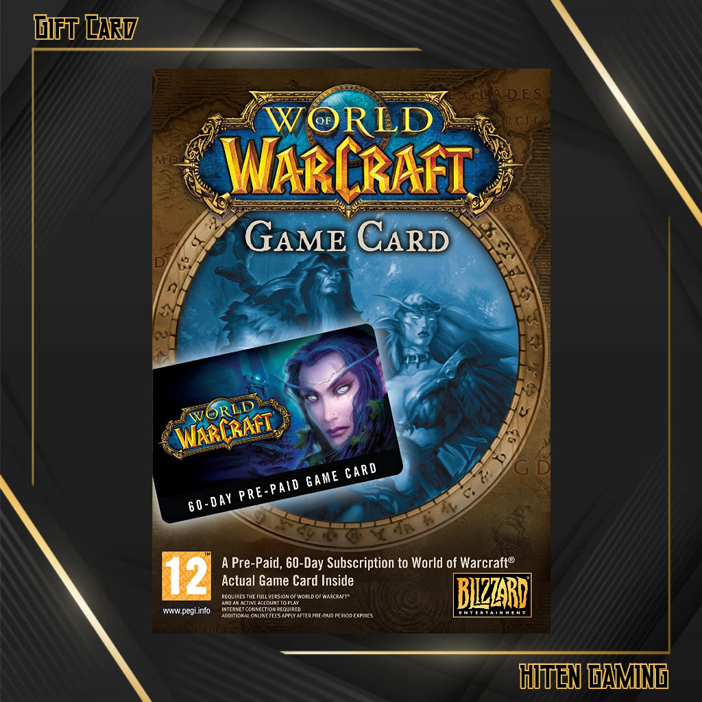 World of Warcraft [US/EU] - 60 Days Pre-Paid Game Time Card