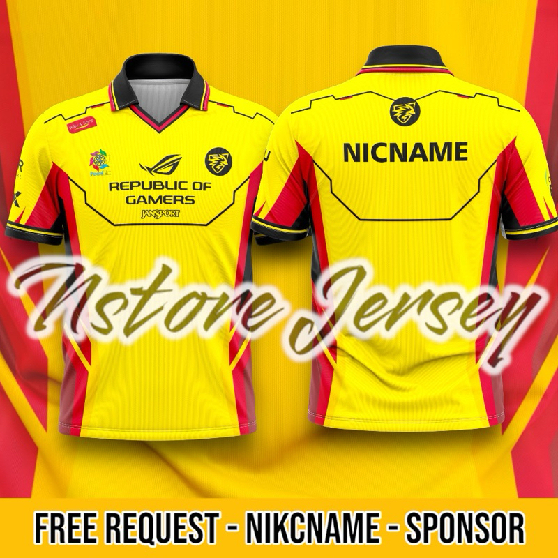 Jersey kaos ONIC Esport ONIC M6 Onic Ph S13  Terbaru 2024 CODM ML Pubg FREE NICKNAME