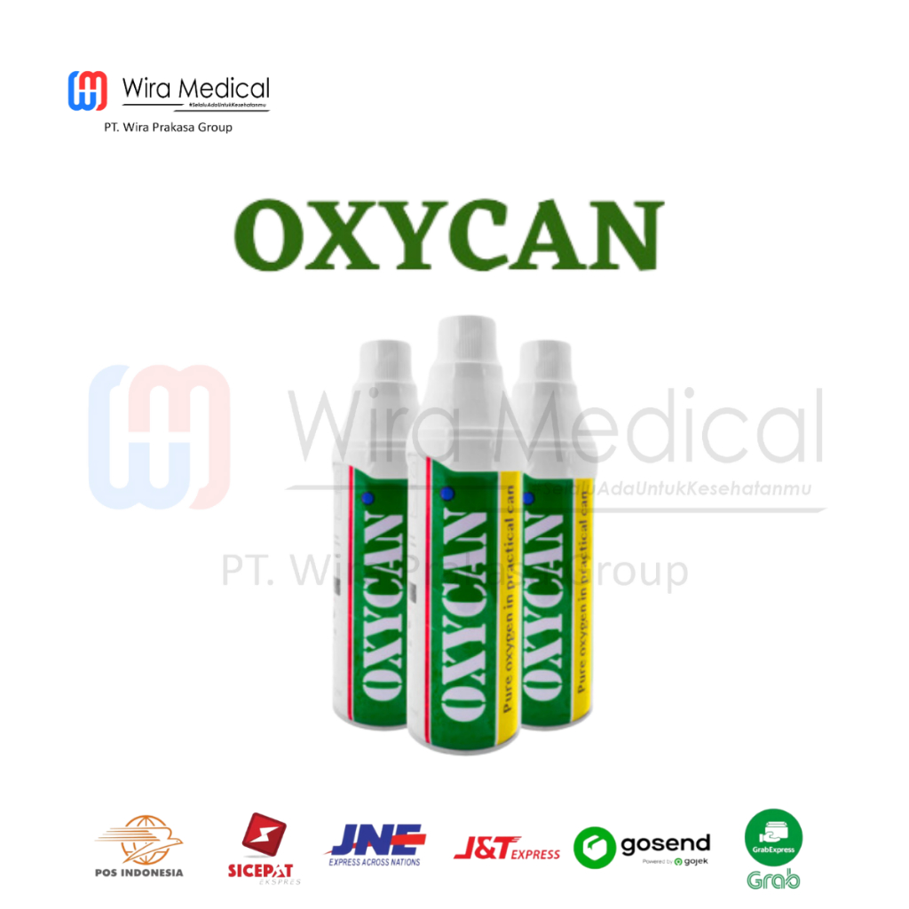 Oxycan Oksigen Portable - Oxycan - OksigenPortable Biru/Hijau, Bantu Pernapasan, 100%Original Oxycan
