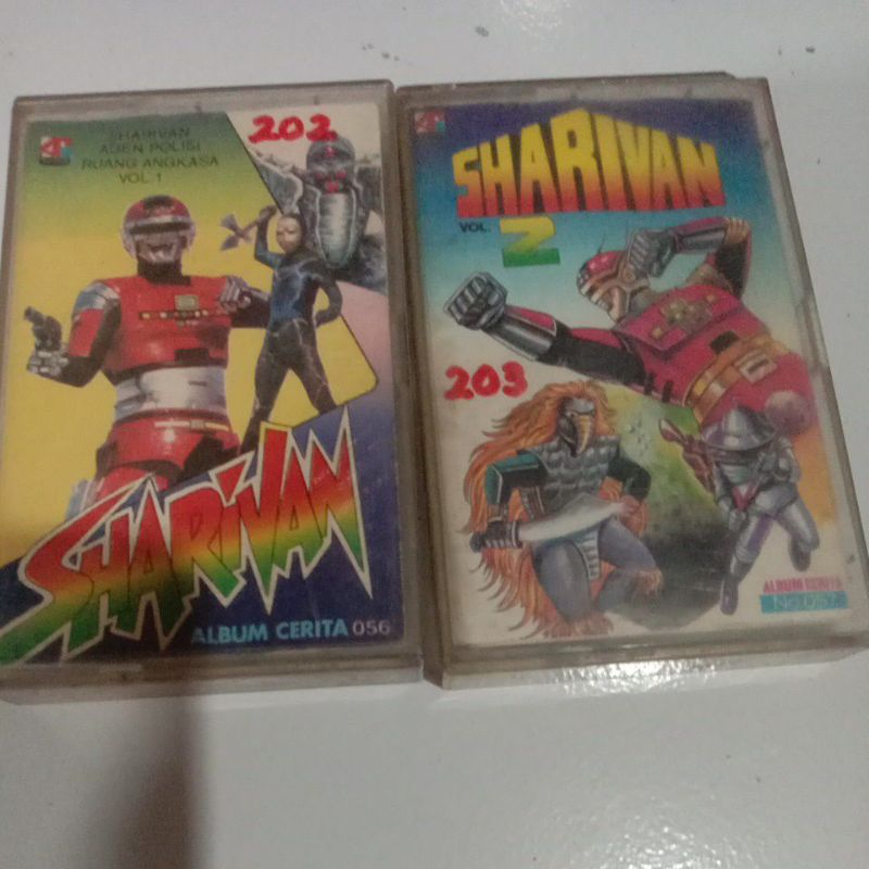 Kaset pita Cerita anak jadul era 80an ,Sharivan vol 1 dan vol 2