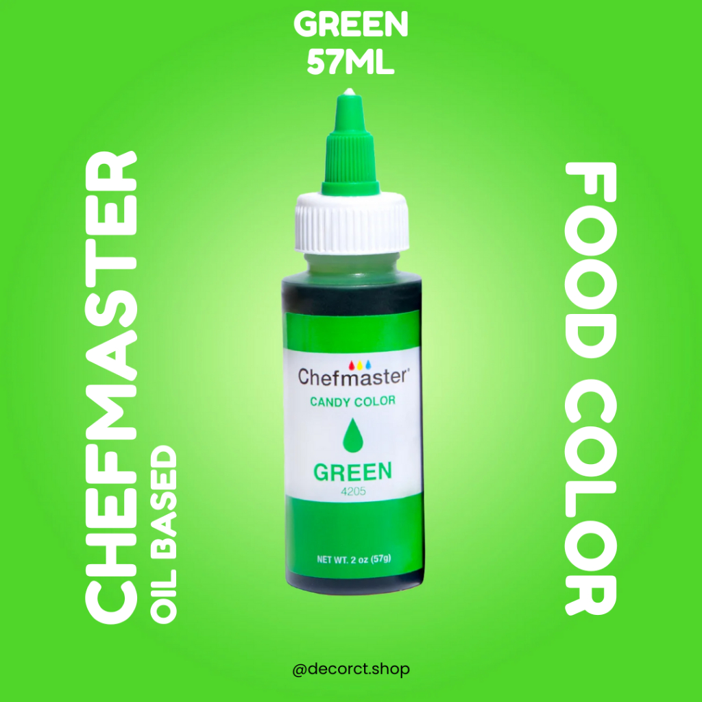 

Chefmaster Candy Color - Green / Pewarna Makanan Kue