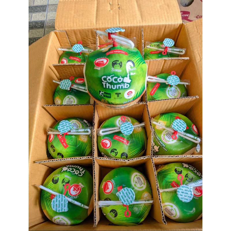 

Coco Thumb Kelapa Muda Thailand Organik isi 12