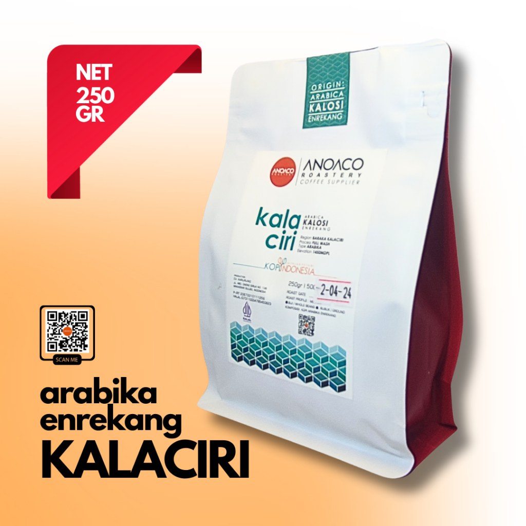 

ANOACO COFFEE ROASTERY KOPI ARABIKA ENREKANG KALACIRI 250GR