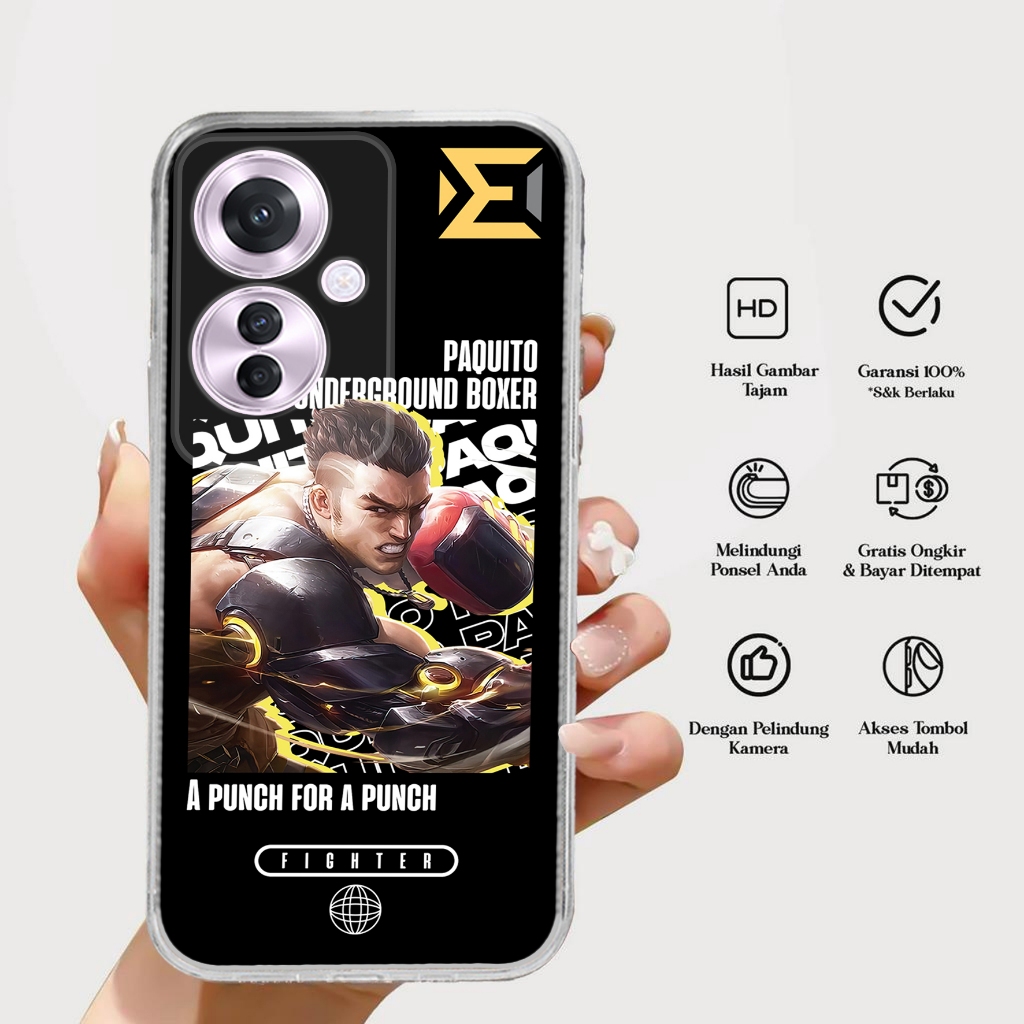 CASE OPPO RENO 11F 5G - Casing OPPO RENO 11F 5G Terbaru AERO STORE [ MOTIF 52 ] Silikon - Case Hp OP