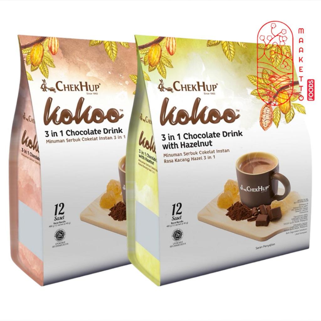 

Chek Hup Kokoo Hot Chocolate 3in1 / ChekHup Kokoo Hot Chocolate With Hazelnut 480gr