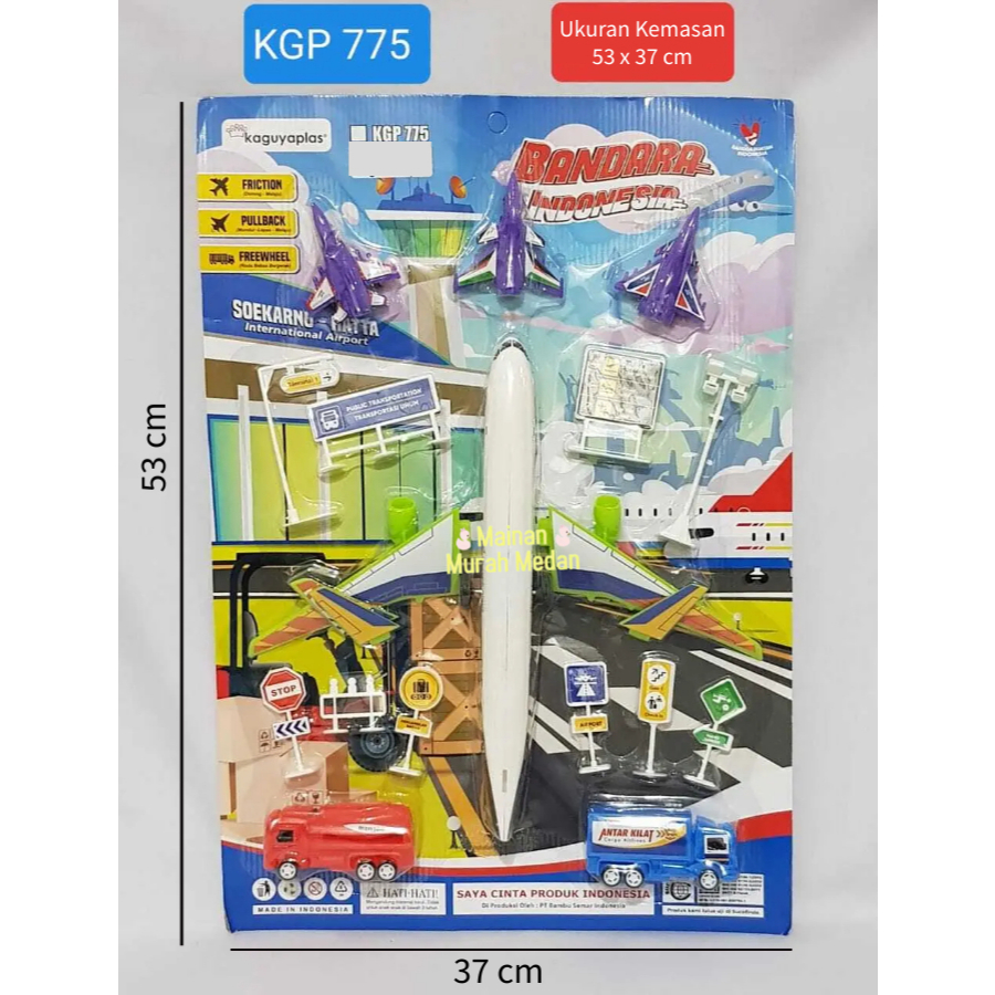 Mainan Murah Medan - Mainan Anak Miniatur Bandara / Airport Set OCT5222 / Pesawat Airport Bandara Se