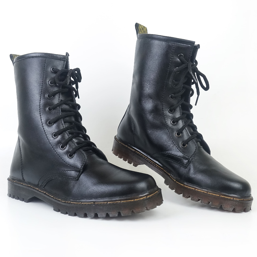 Kluthen Shoes - Sepatu Docmart Boots Pria 8 Hole Model Kasual DMT