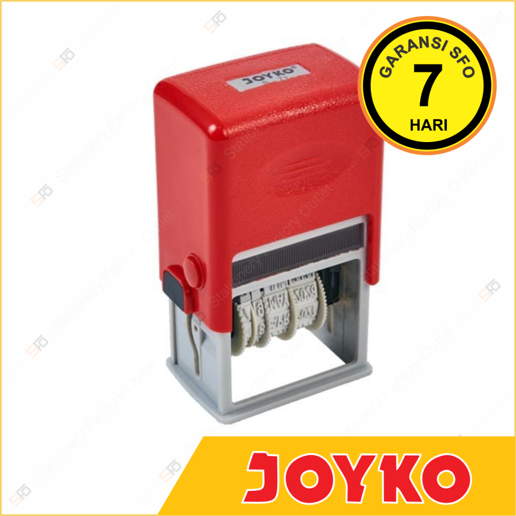 

Stempel Tanggal Lunas Joyko S-71 - Date Stamp - Self Inking - SFO Semarang Official