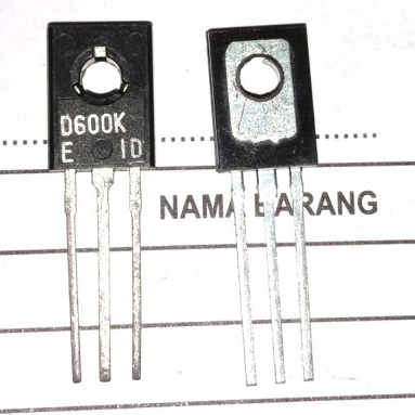 D600 2Sd600 D 600 2Sd 2 Sd D600K Tr Original Transistor To126 To-126 Pcmelebik54 Ayo Beli