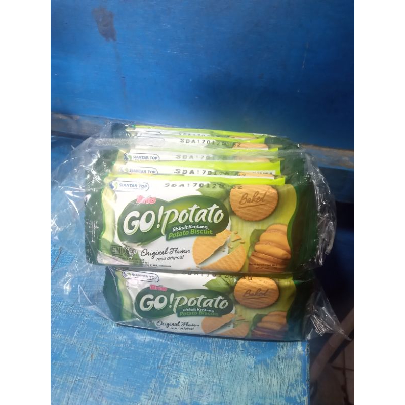 

Go! potato 17 gram/pcs kemasan pak plastik