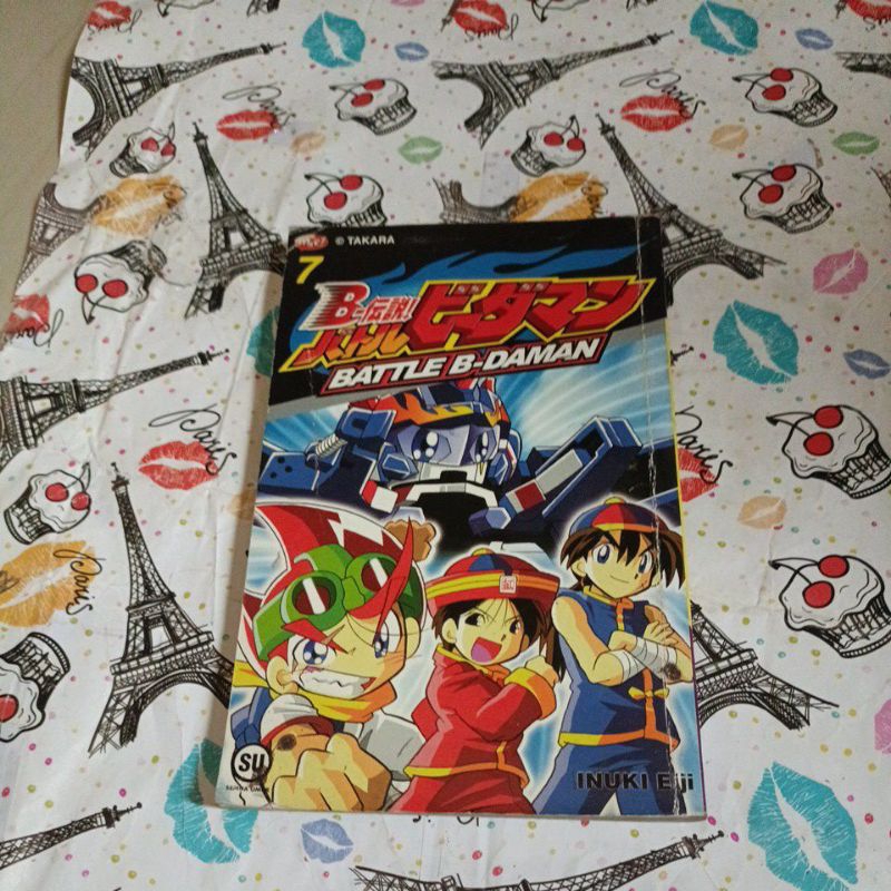 Komik B-LEGEND BATTLE B-DAMAN Volume 7