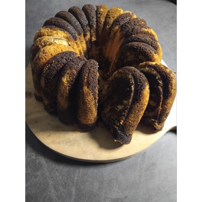 

Classic Marmer Cake/Marble Cake/Butter Cake