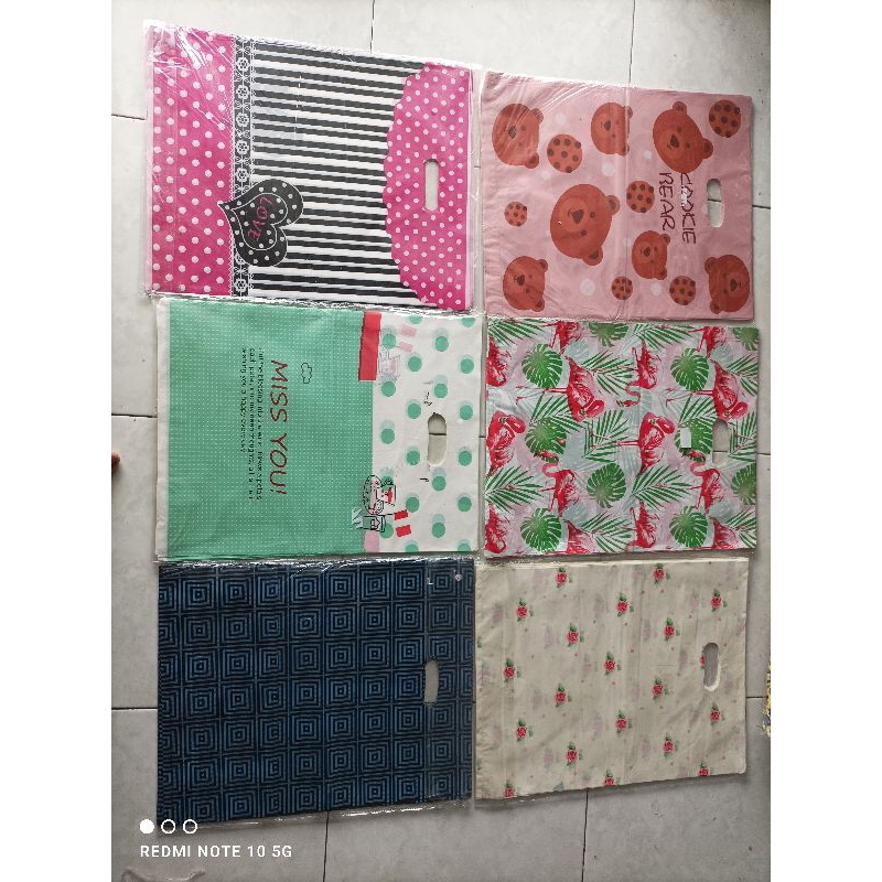 kresek motif olshop murah 35x45/ kantong plastik olshop / kantong kresek