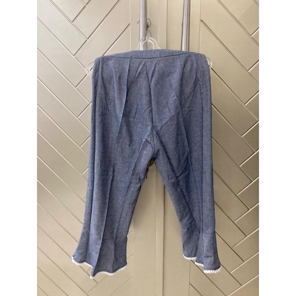 Colorbox Flare Pants Blue