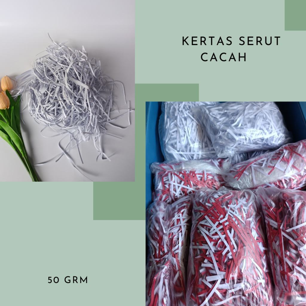 

Kertas Serut Cacah (Paper Shredder)