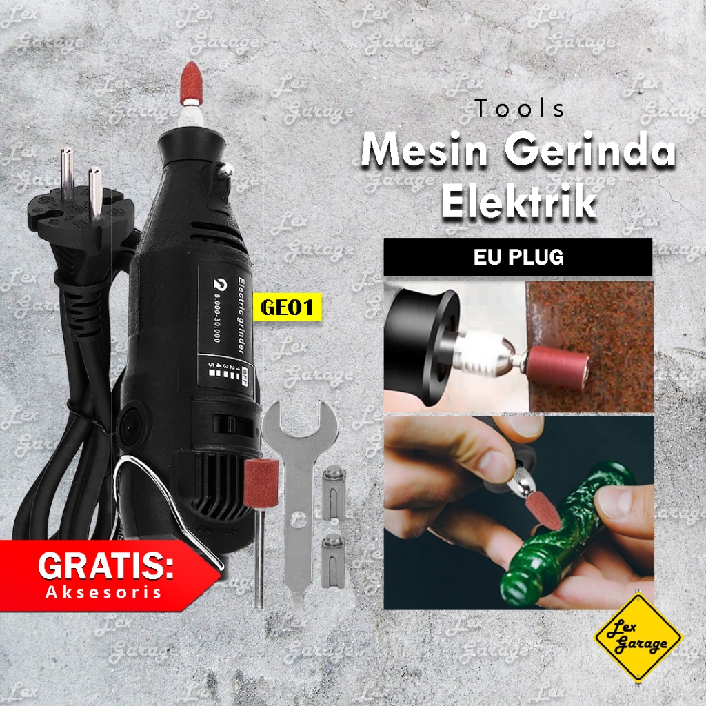 Gerinda Mini Grinder Set Bor Mini Grinda Tangan Mini Die Grinder