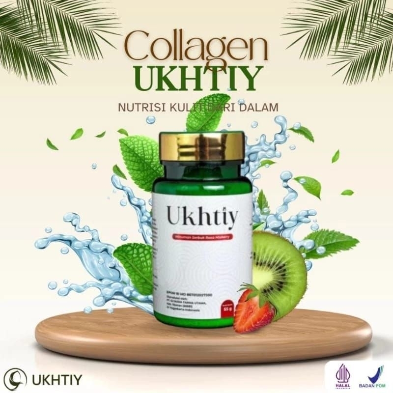 ukhtiy collagen original,collagen pemutih dan pelembab kulit,ukhtiy collagen drink